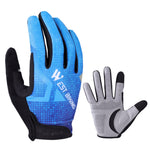 قفازات ركوب الدراجات WEST BIKING YP0211216، ممتصة للصدمات، تعمل باللمس، كاملة الأصابع، M, L, XL, XXL