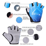 قفازات ركوب الدراجات الصيفية نصف الأصابع WEST BIKING YP0211215، قابلة للتنفس، خارجية، M, L, XL, XXL