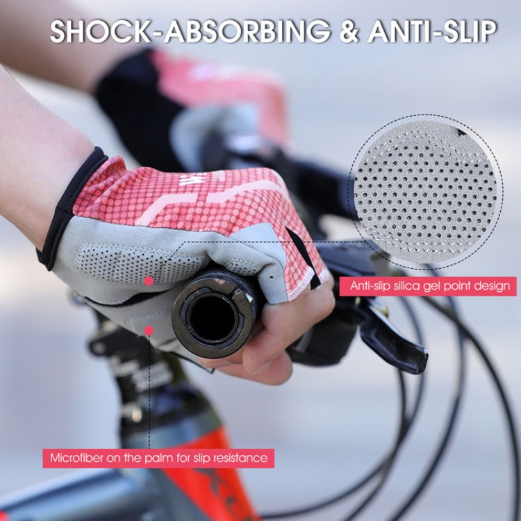 قفازات ركوب الدراجات الصيفية نصف الأصابع WEST BIKING YP0211215، قابلة للتنفس، خارجية، M, L, XL, XXL