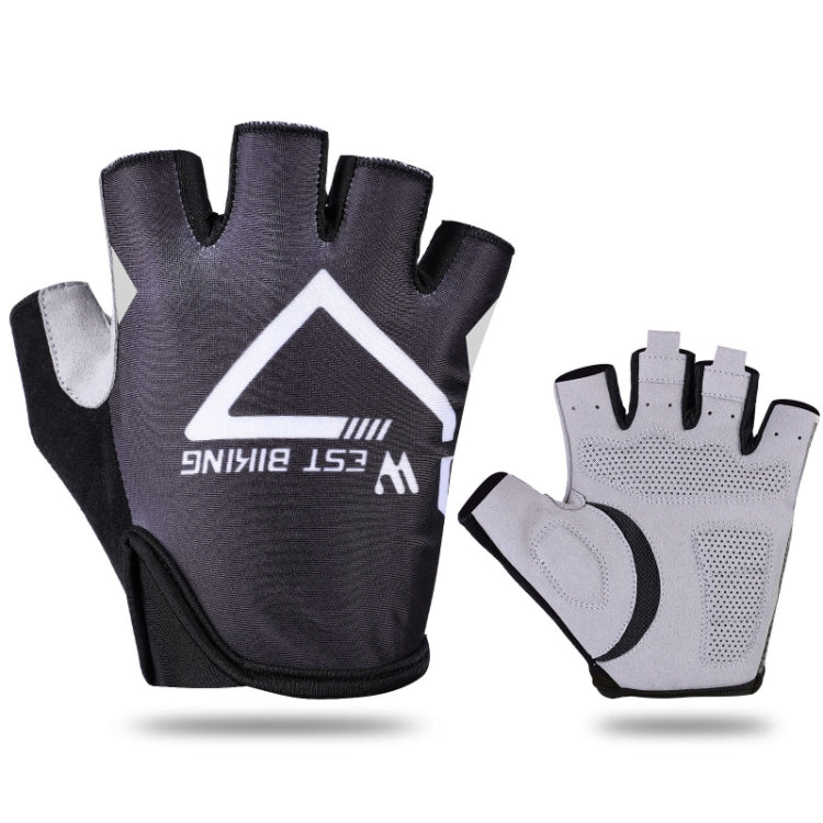 قفازات ركوب الدراجات الصيفية نصف الأصابع WEST BIKING YP0211215، قابلة للتنفس، خارجية، M, L, XL, XXL