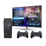 جهاز ألعاب أركيد منزلي صغير M8 لاسلكي HDMI مع 2 وحدة تحكم ألعاب، M8 32G (لاسلكي)، M8 64G (لاسلكي)
