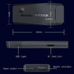 جهاز ألعاب أركيد منزلي صغير M8 لاسلكي HDMI مع 2 وحدة تحكم ألعاب، M8 32G (لاسلكي)، M8 64G (لاسلكي)