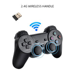 جهاز ألعاب أركيد منزلي صغير M8 لاسلكي HDMI مع 2 وحدة تحكم ألعاب، M8 32G (لاسلكي)، M8 64G (لاسلكي)