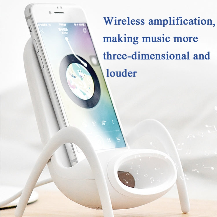 شاحن لاسلكي Magnaphon WC001 لهواتف iPhone وغيرها من هواتف أندرويد، أبيض، أسود