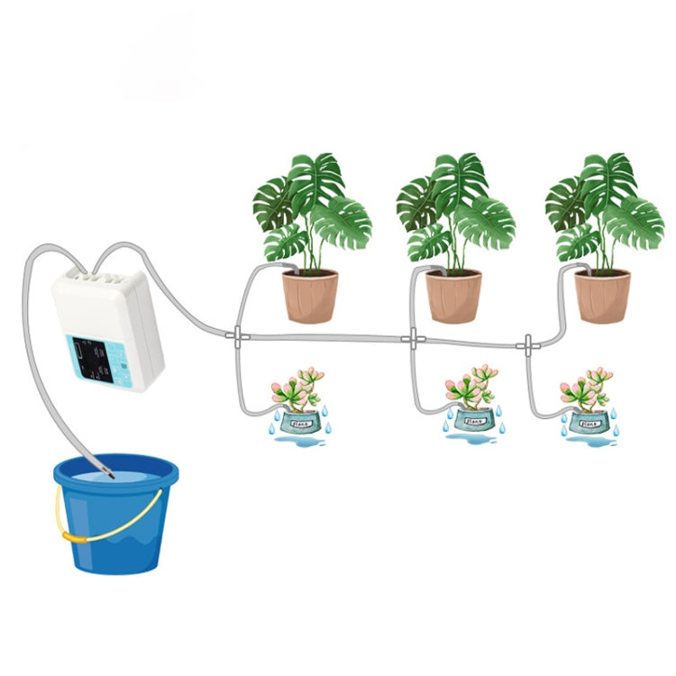 جهاز ري أوتوماتيكي ذكي بصوت توقيت ذكي للنباتات كسول، قطرة واحدة مضخة 10 أطقم، مضخة واحدة 15 أطقم، مضختان 15 أطقم أنبوب 10م، مضختان 20 أطقم قطرة أنبوب 15م، مضختان 30 أطقم أنبوب 20م