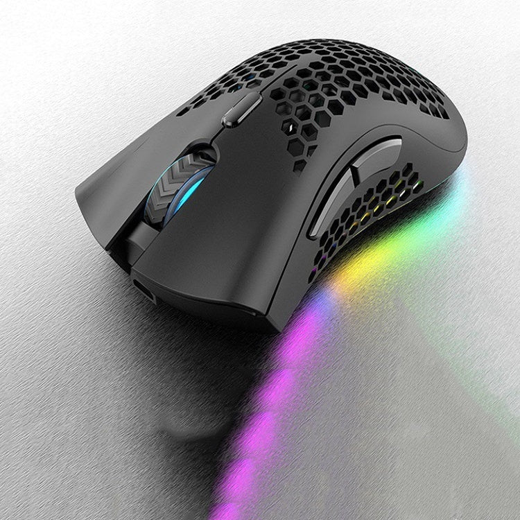 فأرة ألعاب خفيفة الوزن قابلة للشحن لاسلكياً K-Snake BM600 بدقة 1600 DPI مع 7 أزرار وإضاءة RGB ملونة، BM600 لاسلكي أسود، BM600 لاسلكي أبيض، BM600 لاسلكي وردي، BM600 لاسلكي سماوي