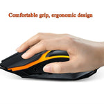 2 قطع من فأرة T-WOLF V1 سلكية بواجهة USB، 3 أزرار، دقة 1200 DPI، فأرة ألعاب بإضاءة خلفية 7 ألوان، طول الكابل: 1.35 متر