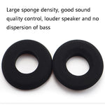 زوجان من وسادات قطنية لسماعة الرأس لـ Grado SR60/SR80/SR125/SR225/SR325/SR325i