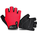 قفازات ركوب الدراجات القصيرة القابلة للتنفس WEST BIKING YP0211218، نصف أصابع مضادة للانزلاق، M, L, XL, 2XL