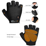 قفازات ركوب الدراجات القصيرة القابلة للتنفس WEST BIKING YP0211218، نصف أصابع مضادة للانزلاق، M, L, XL, 2XL