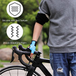 قفازات ركوب الدراجات WEST BIKING YP0211217، قابلة للتنفس، كف سيليكون، حامية معصم للتدريب الرياضي، M, L, XL