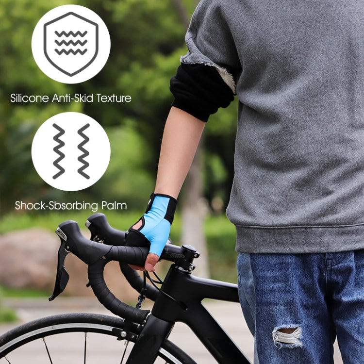 قفازات ركوب الدراجات WEST BIKING YP0211217، قابلة للتنفس، كف سيليكون، حامية معصم للتدريب الرياضي، M, L, XL