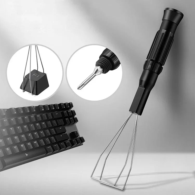 2 قطع من أغطية مفاتيح Shift معدنية عالمية من Capper Wire لمختلف لوحات المفاتيح، 2 قطع