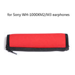 غطاء إسفنجي مريح لسماعة الرأس 2 قطعة لسوني WH-1000xm2/xm3/xm4، (1000X / 1000XM2) بروتين بيج مع مشبك بطاقة، (1000X / 1000XM2) جلد حمل أسود، (1000X / 1000XM2) جلد حمل ذهبي شامبانيا، (1000XM3) بروتين أسود مع مشبك بطاقة