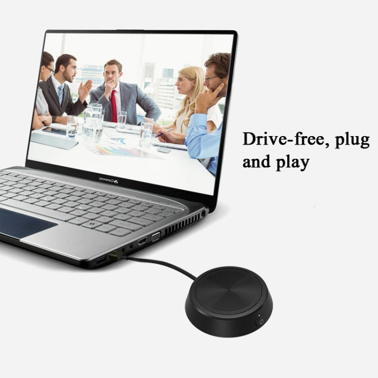 ميكروفون USB متعدد الاتجاهات لمؤتمرات الفيديو والمكالمات الصوتية بزاوية 360 درجة، ميكروفون بث مباشر، M70، M100PRO