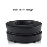 2 PCS Ice Feeling Gel Earmuffs Sponge Sleeve Earmuffs Are Suitable for Razer Meng Cat Pink Crystal Edition Beihai Giant Monster V2 RGB Symphony Headphones, Black, Gray