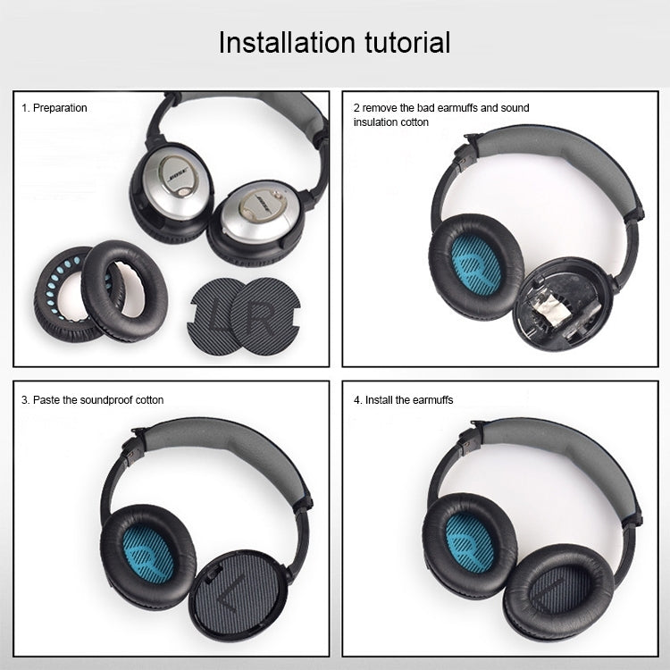 2 قطع أغطية إسفنجية لسماعات BOSE QC15 / QC2 / QC25 / AE2 / AE2i، ألوان مطبوعة + أزرق LR، أبيض + أزرق LR، ألوان مطبوعة + أسود، أسود + أسود، أبيض + أسود، ألوان مطبوعة + رمادي، كاكي + رمادي، بني + رمادي، أبيض + رمادي، رمادي + رمادي