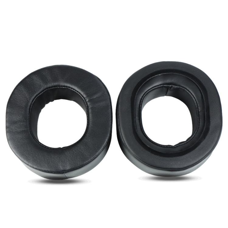 2 قطع أغطية إسفنجية لسماعات Sony MDR-DS7500 / RF7500، النمط: جلد بروتين سميك مع وسادات قطنية، جلد حمل سميك مع وسادات قطنية، جلد بروتين أصلي، جلد حمل أصلي