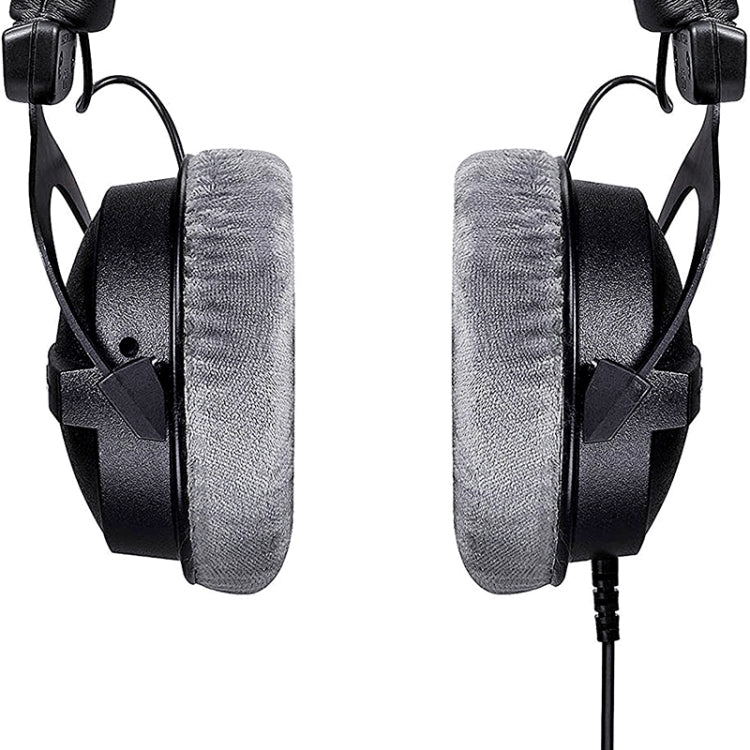 2 قطع أغطية وسادات لسماعات Beyerdynamic DT990 / DT880 / DT770 Pro، (أسود)، (رمادي)، (غطاء عارضة رأس)