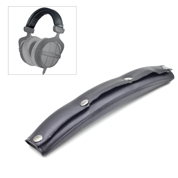 2 قطع أغطية وسادات لسماعات Beyerdynamic DT990 / DT880 / DT770 Pro، (أسود)، (رمادي)، (غطاء عارضة رأس)