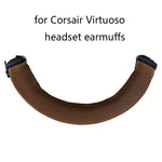 2 PCS Head Beam Protective Case For Corsair Virtuoso RGB, Black, Brown, Gray