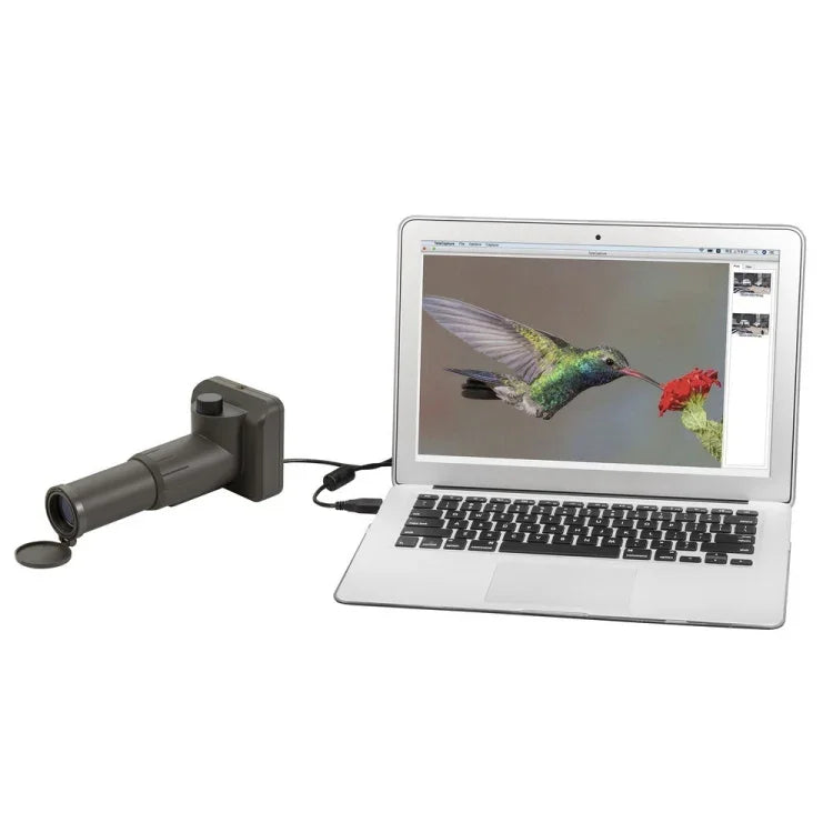 تلسكوب رقمي USB UM052 بدقة 1080P تكبير 20X إلكترونيات عالية الجودة بأنبوب واحد، 20X