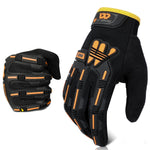 قفازات ركوب WEST BIKING YP0211208 للدراجات النارية، بأصابع طويلة، مضادة للانزلاق، تعمل على شاشة اللمس، M, L, XL