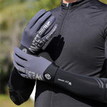 قفازات ركوب WEST BIKING YP0211214 بأصابع طويلة، ممتصة للصدمات، مضادة للانزلاق، تعمل على شاشة اللمس، قفازات رياضية للدراجات، M, L, XL