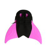 Mermaid Fins Frost Shoes One-Piece Fins Diving Fins, Diving Fins(F02 Pink Children), Diving Fins(F03 Blue Children), Diving Fins(F58 Blue Adult)