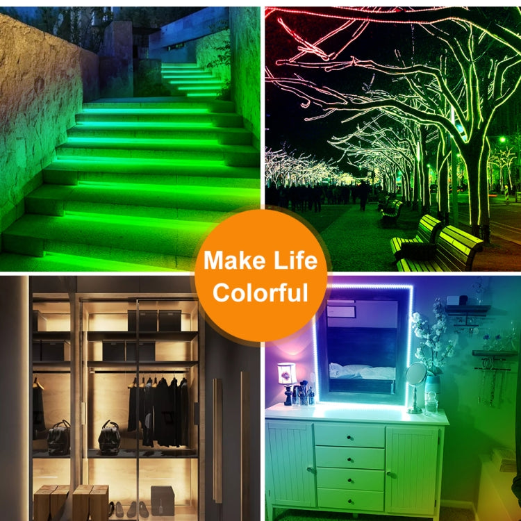 شريط إضاءة LED مع تحكم عن بعد 16 لون RGB حزام ضوء USB سيمفوني شريط ضوء نيون زخرفي ناعم، 3 أمتار، 4 أمتار