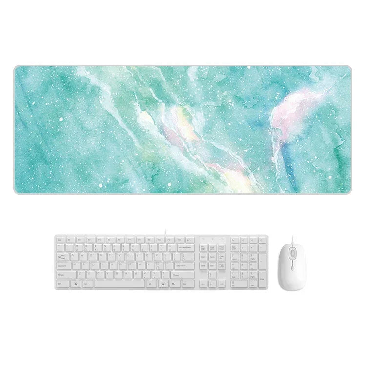 لوحة فأرة مطاطية مقاومة للتآكل بنمط رخامي، 300x800x4 مم، 400x900x2 مم، 400x900x3 مم