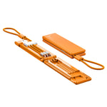 كابل شحن محمول متعدد الوظائف Oatsbasf 03083 Micro USB + USB-C / Type-C + 8 بن 3 في 1، أبيض، رمادي، برتقالي، أخضر