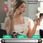 مصباح مكياج LED إضاءة أمامية تجميل ملء ضوء استشعار مسح يدوي، 2 مصباح، 6 مصابيح، 10 مصابيح، 14 مصباح