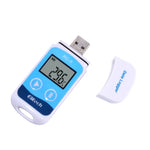 مسجل بيانات درجة حرارة رقمي USB للتخزين في المستودعات، التبريد، التخزين البارد والمختبر، TTE35065