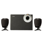 مكبرات صوت كمبيوتر متعددة الوسائط Edifier R201T06، قابس أمريكي، R201T06 أسود