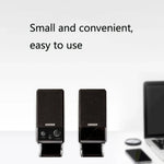 مكبر صوت لابتوب USB صغير Edifier R10U، R10U أسود