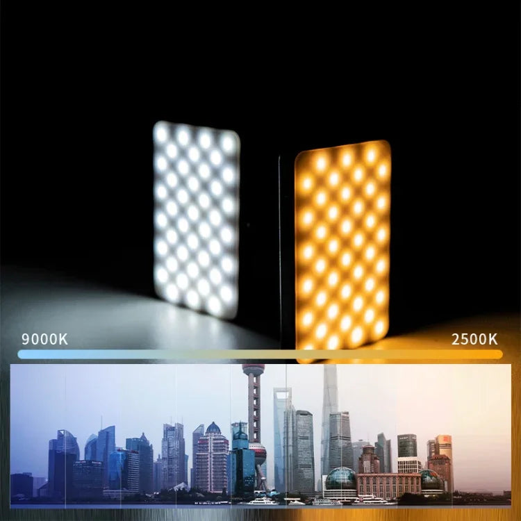 ضوء صغير للتصوير الفوتوغرافي والفيديو كاميرا SLR ملون كامل RGB Ulanzi VL120، VL120 RGB
