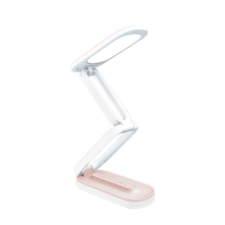 مصباح مكتب LED قابل للطي YAGE T125، ضوء قراءة USB، أبيض خزفي، أزرق أبيض، وردي أبيض