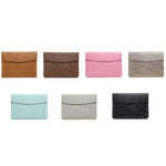 حقيبة داخلية لحقيبة لابتوب بنمط ملمس الليتشي أفقي، لماك بوك 13 بوصة A1708 / 1706/1989 / A2337 / A2338، 15 بوصة A1707 / 1990، برو 16 بوصة A2141