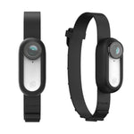 حزام كاميرا Sunnylife IST-Q9335 غطاء حماية سيليكون سوار معصم حزام ظهر حقيبة دراجة طوق قط لـ Insta360 GO2، لـ Insta360 GO2