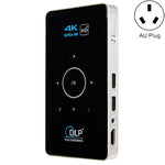 جهاز عرض ذكي DLP HD صغير C6 بنظام أندرويد 1G+8G، جهاز عرض محمول للمنزل والهاتف المحمول، قابس أمريكي (أسود)، قابس أوروبي (أسود)، قابس بريطاني (أسود)، قابس أسترالي (أسود)، قابس أمريكي (أبيض)، قابس أسترالي (أبيض)