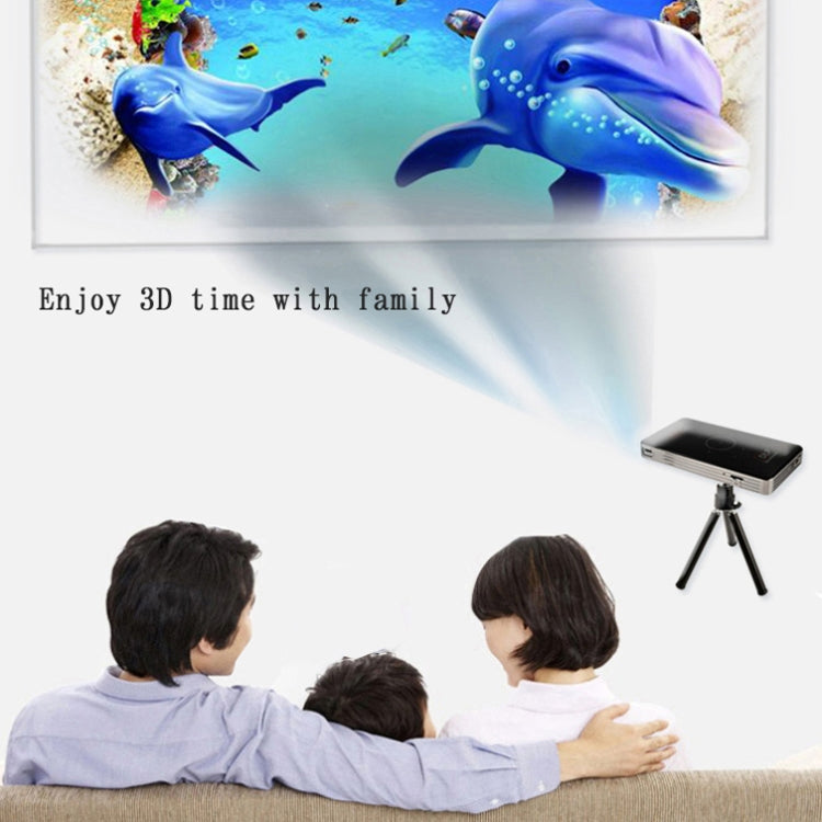 جهاز عرض ذكي DLP HD صغير C6 بنظام أندرويد 2GB+32GB، جهاز عرض لاسلكي، قابس أمريكي (أسود)، قابس أوروبي (أسود)، قابس بريطاني (أسود)، قابس أسترالي (أسود)، قابس أمريكي (أبيض)، قابس بريطاني (أبيض)، قابس أسترالي (أبيض)