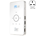 جهاز عرض ذكي DLP HD صغير C6 بنظام أندرويد 2GB+32GB، جهاز عرض لاسلكي، قابس أمريكي (أسود)، قابس أوروبي (أسود)، قابس بريطاني (أسود)، قابس أسترالي (أسود)، قابس أمريكي (أبيض)، قابس بريطاني (أبيض)، قابس أسترالي (أبيض)