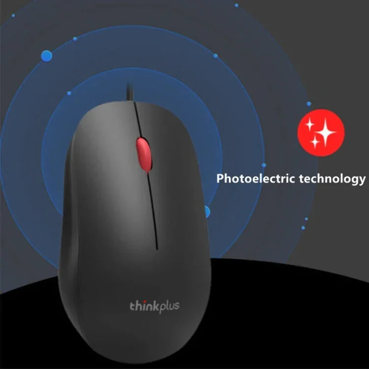 Lenovo Thinkplus M80 فأرة لابتوب مكتبية خفيفة الوزن مريحة، سلكية ولاسلكية