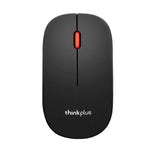 Lenovo Thinkplus M80 فأرة لابتوب مكتبية خفيفة الوزن مريحة، سلكية ولاسلكية