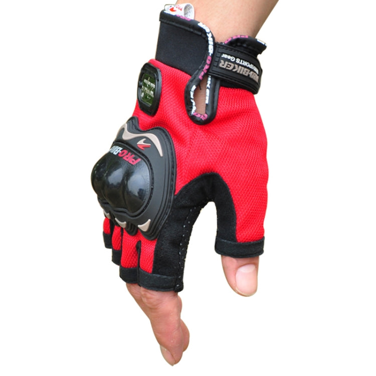 قفاز ركوب خارجي PRO-BIKER PRO01C للدراجات النارية، مضاد للسقوط، حماية أمان، نصف إصبع، M, L, XL, XXL