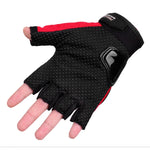قفاز ركوب خارجي PRO-BIKER PRO01C للدراجات النارية، مضاد للسقوط، حماية أمان، نصف إصبع، M, L, XL, XXL