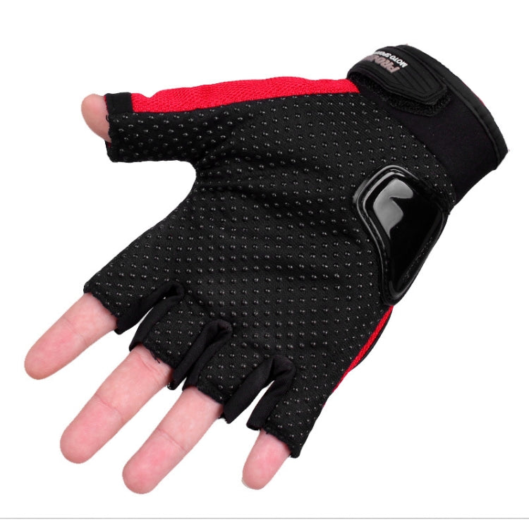 قفاز ركوب خارجي PRO-BIKER PRO01C للدراجات النارية، مضاد للسقوط، حماية أمان، نصف إصبع، M, L, XL, XXL