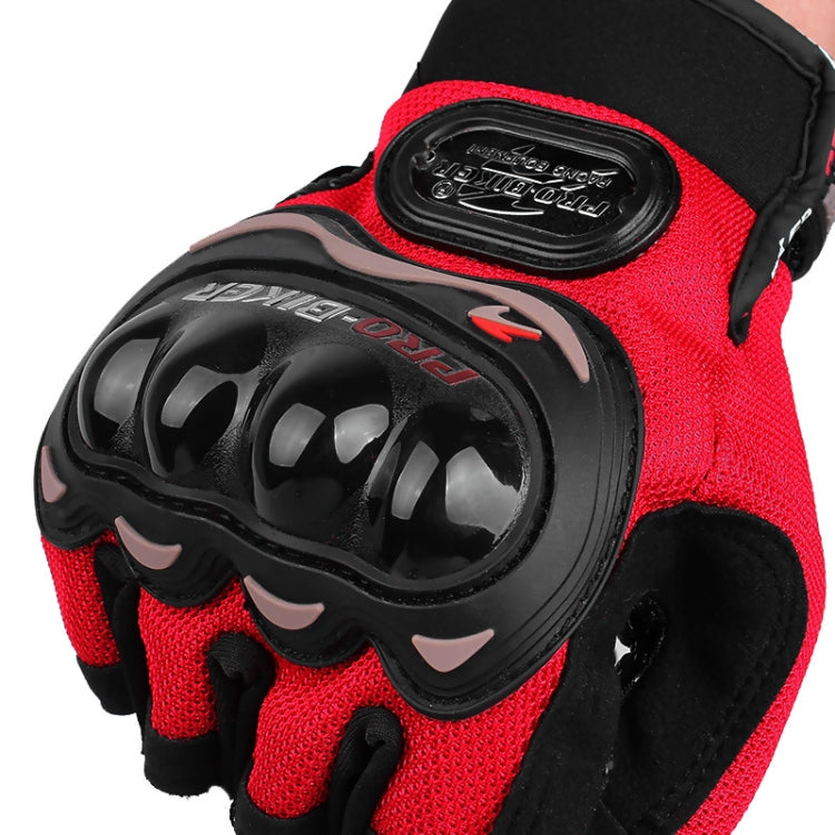 قفاز ركوب خارجي PRO-BIKER PRO01C للدراجات النارية، مضاد للسقوط، حماية أمان، نصف إصبع، M, L, XL, XXL