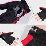 قفاز ركوب خارجي PRO-BIKER PRO01C للدراجات النارية، مضاد للسقوط، حماية أمان، نصف إصبع، M, L, XL, XXL